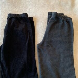 Jumping Beans Black and Gray Leggings